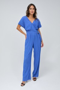 WRAP JUMPSUIT WITH BELT