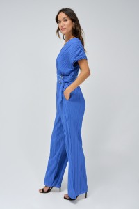 WRAP JUMPSUIT WITH BELT