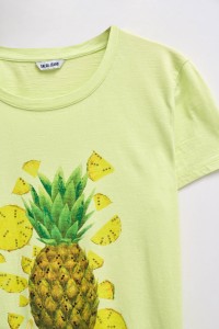 T-SHIRT MIT PRINT