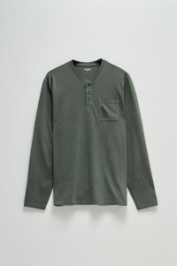 JERSEY LONGSLEEVE WITH BUTTONS