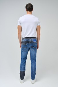 JEANS CRAFT SERIES REGULAR WITH DOUBLE WAIST