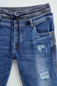 JEANS CRAFT SERIES REGULAR COM CINTURA DUPLA