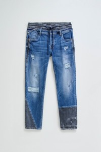 JEANS CRAFT SERIES REGULAR COM CINTURA DUPLA