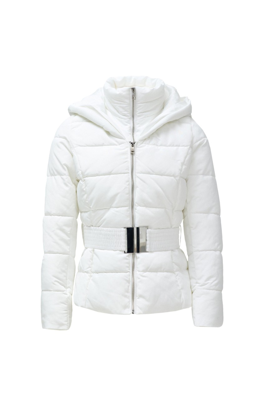 BELTED PUFFER COAT