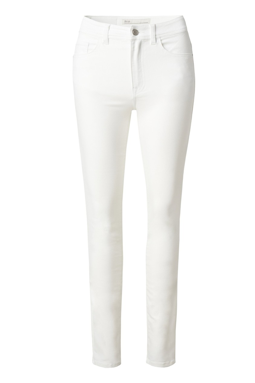 COLETTE CROPPED SKINNY WHITE OUTLET