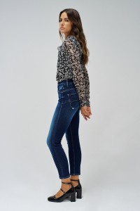 VAQUEROS FAITH PUSH IN CROPPED SKINNY