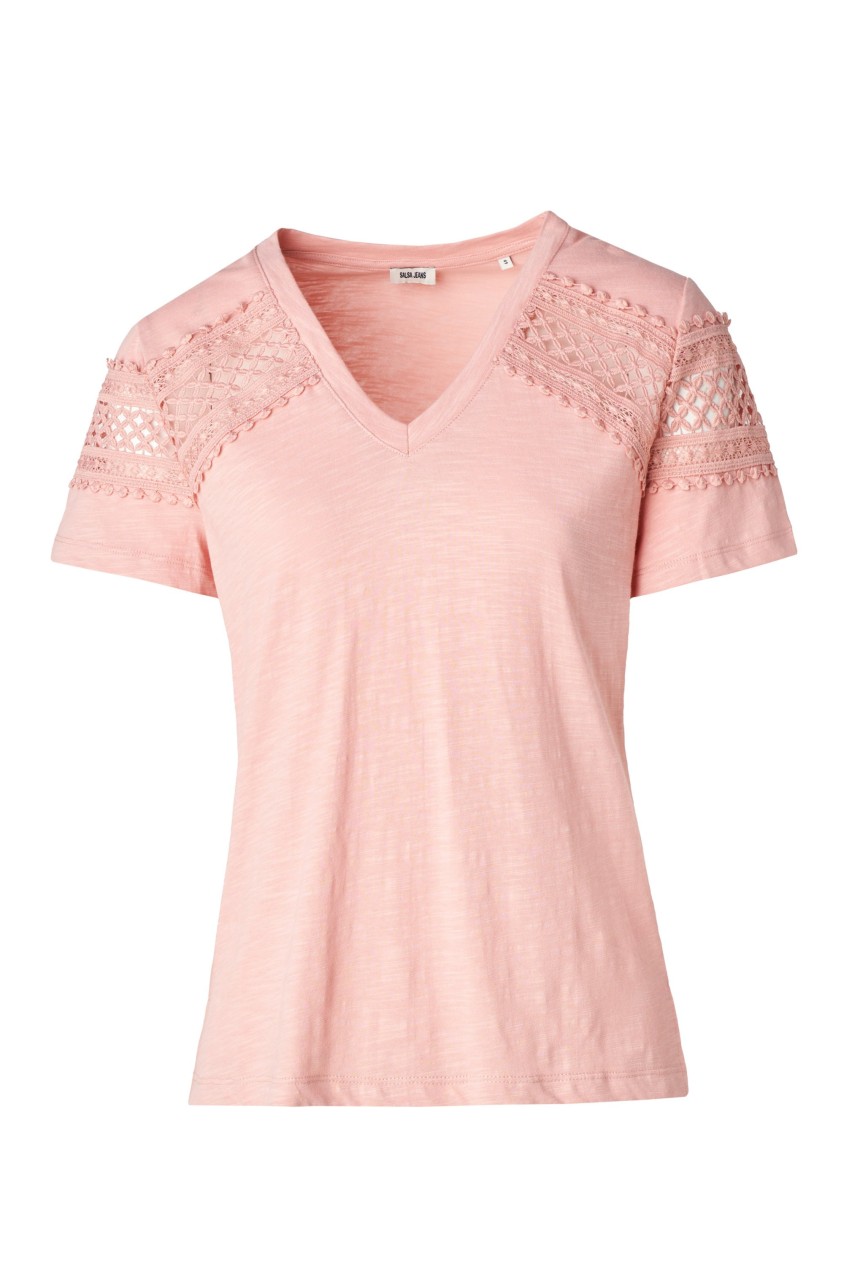 LACE BASIC T-SHIRT OUTLET