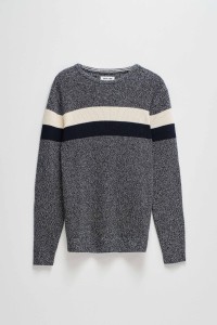 KNITTED SWEATER WITH STRIPES