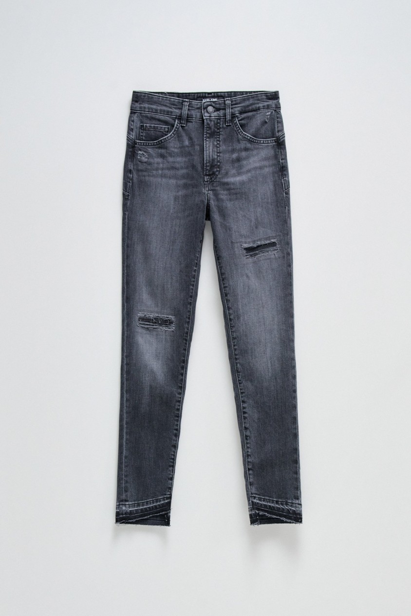 VAQUEROS FAITH PUSH IN CROPPED SKINNY