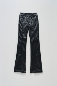 JEANS FAITH PUSH IN FLARE LEATHER EFFECT