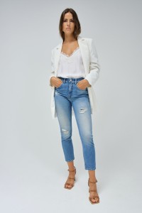 JEANS FAITH PUSH IN CROPPED SLIM