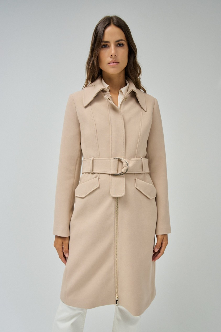 GABARDINE WITH BELT