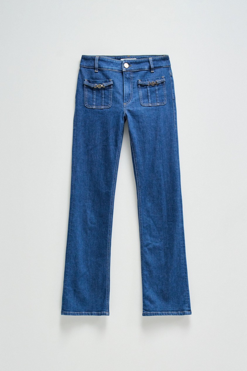 JEANS DESTINY PUSH UP BOOTCUT WITH POCKETS