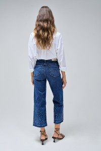 VAQUEROS FAITH PUSH IN CROPPED STRAIGHT