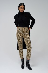 JEANS FAITH PUSH IN ANIMAL PRINT