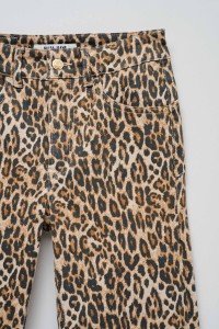 JEANS FAITH PUSH IN ANIMAL PRINT