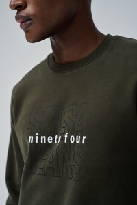 SWEATSHIRT WITH BRANDING