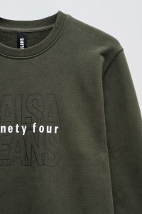 SWEATSHIRT WITH BRANDING