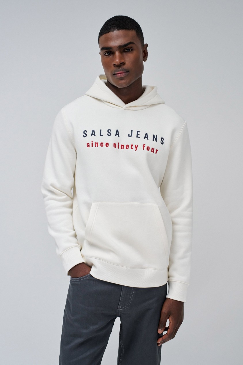 SWEAT  CAPUCHE AVEC LOGO